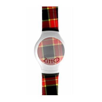 Orologio Zitto Led gomma/silicone Giallo