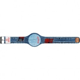 Orologio Zitto Led gomma/silicone blu jeans