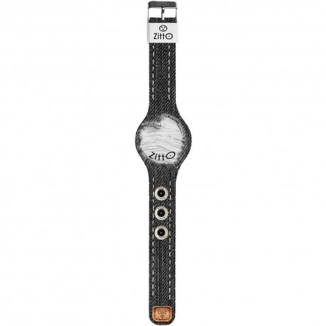 Orologio Zitto Led gomma silicone black Jeans Edition
