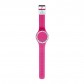 OROLOGIO ZITTO LED COLLEZIONE SQUBA GOMMA/SILICONE  FUXIA/BIANCO
