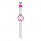 OROLOGIO ZITTO LED COLLEZIONE SQUBA GOMMA/SILICONE BIANCO/FUXIA