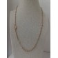 Collana Rosario donna/uomo argento 925% colore oro rosa - Ananda925 -