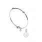 Rebecca Bracciali Donna Rigido con charms lettera -M- My World