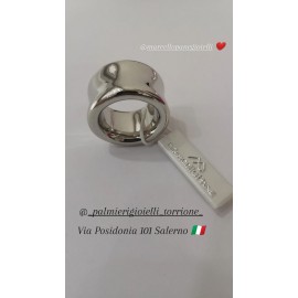 Anello Donna Marcello Pane fascia grande argento 925% ANAR 027