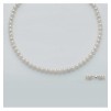 Collana Donna Perle coltivate col. bianco da mm.7 - 7.5- Yukiko PCL4201YV oro 750%
