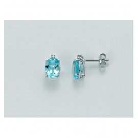 Orecchini Donna Yukiko topazi e diamanti Ref-ERD2272YX