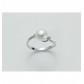 Anello Donna “Perle” Yukiko in oro Bianco 375% con Perla da mm. 7-7.5 LI320YX