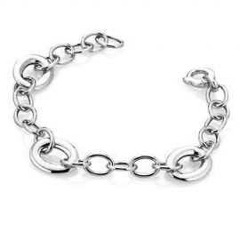 Bracciale Donna in argento 925% Rodiato Marcello Pane Classique  Ref: BRSL 016