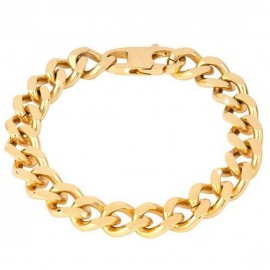 Bracciale Donna Rebecca collezione Groumette Bronzo Dorato BGUBBO03