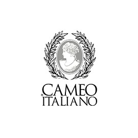 Anello Donna Cameo Italiano in Argento 925% colore oro rosa forma Ovale Volto Di Donna