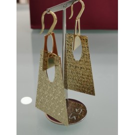 Orecchini Donna Rebecca Collezione Femme con due trapezi pendenti diamantati
