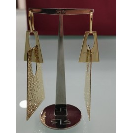 Orecchini Donna Rebecca Collezione Femme con due trapezi pendenti diamantati