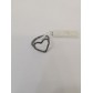 Anello donna campanella in argento 925% con zirconi, misura regolabile J-SAN1297