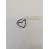 Anello donna cuore in argento 925% brunito Marcello Pane Gioielli ANGM 001