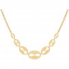 Collana donna in bronzo placcato dorato con effetto diamantato  Rebecca collezione Amalfi Ref: BAFKBO03