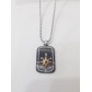 Collana Uomo Ananda Steel Rosa dei venti in acciaio PVD nero/rosè AS-JCDU352BK