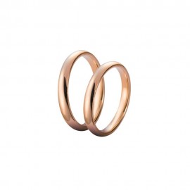 Fede comoda unoaerre 4 mm oro rosa clearance