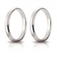 Fede Nuziale Unoaerre Ref- 40 Afc1 Comoda 4 Mm. Oro Bianco 18 Kt