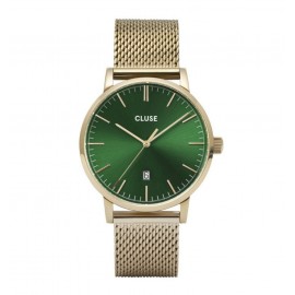 Orologio Cluse Uomo Dorato Aravis Ref-Cw0101501006 Green