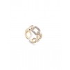 Anello Donna in argento 925% dorato con pavè di zirconi Marcello Pane Ref-ANFR 061