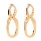 Orecchini Donna Rebecca Moscow Placcato Oro Con Doppio Nodo Art-BMCOBO01