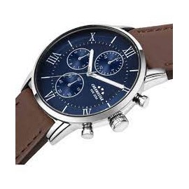 Orologio Uomo in pelle e cassa in acciaio multifunzione Chronostar Noble  - R3751306001