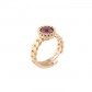 Anello Donna Rebecca Cocktail con pietre idrotermale colorata BCOAOA05