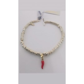 Bracciale Donna Dodo Mariani in argento 925% con charms smaltato portafortuna