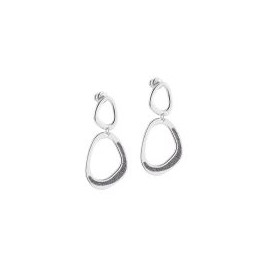 Orecchini donna pendenti Rebecca Jolie in argento 925% con micro diamanti