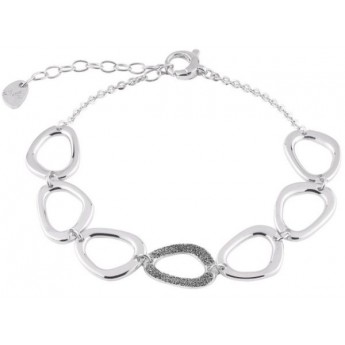 BRACCIALE DONNA  REBECCA COLLEZIONE JOLIE SJLBAA53 ARGENTO 925% E MICRO DIAMANTI