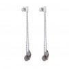 Orecchino Donna Rebecca collezione Jolie in argento e pendente in microdiamanti