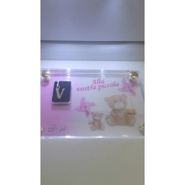 Lettera in oro giallo 18 kt. Eilat Blister con scatola regalo led