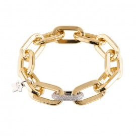 Bracciale Donna Rebecca Collezione Diva con maglia liscia grande