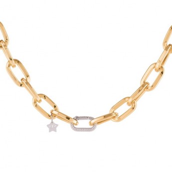 Bracciale Donna Rebecca Collezione Diva con maglia liscia grande