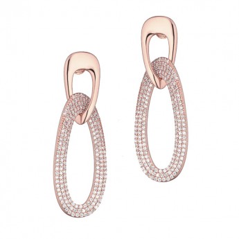 Collana donnaMarcello Pane in argento 925% rosè oval Venice ref CLDV 070