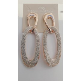 Collana donnaMarcello Pane in argento 925% rosè oval Venice ref CLDV 070