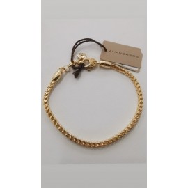  Bracciale Uomo in argento 925% rodio oro bianco  Ananda 925 ref: A-BR413B