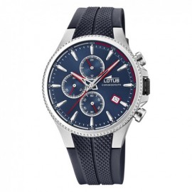 OROLOGIO UOMO LOTUS 18621/B AZZURO CINGHIA GOMMA, UOMO