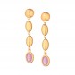 Orecchini donna Marcello Pane Gioielli collezione Sassi Oval - Itaca Colors ORML 029
