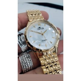 Orologio Uomo Lotus watch Classico colore oro giallo Ref-19057/1