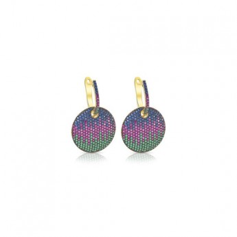 Orecchini Sogni Disco In Argento 925% Ref - Or020Gm - 1