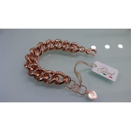 Bracciale Gisel In Bronzo Colore Oro Rosa Ref: Gbr2004 - 1