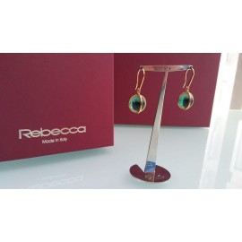 Orecchini Rebecca In Argento 925% Dorato Collezione Rio Ref: Srioos07 - 1