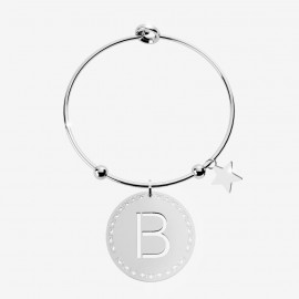 Bracciale Rebecca In Acciaio Con Lettera Collezione My Word Ref: Bwxbxb52