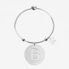 Bracciale Rebecca In Acciaio Con Lettera Collezione My Word Ref: Bwxbxb52 - 1