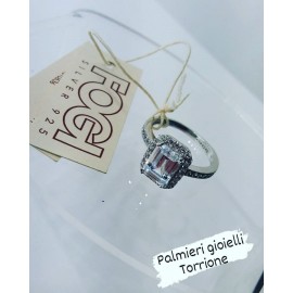 Anello Donna Fogi Silver Crystal Ref-Bdb/4/3 - 1