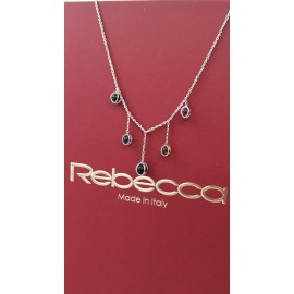 Collana Rebecca In Argento 925% Rodiato Collezione Rio Ref: Srikbm01