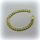 Bracciale Uomo In Acciaio Dorato 316L Ananda Steel Maglia Grumetta Ref - Asi-Ibr5081