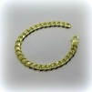 Bracciale Uomo In Acciaio Dorato 316L Ananda Steel Maglia Grumetta Ref - Asi-Ibr5081