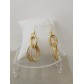 Orecchini Donna Gisel In Bronzo Colore Oro Giallo Ref: Gor2002
